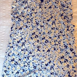 EIC Ann Taylor Sleeveless Blouse